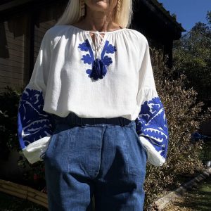 Blouse Bohème Brodée – Musy