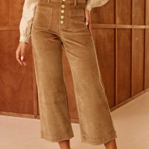 Atlanta - Pantalon large en velours