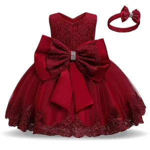Bébé Habillée En Princesse Robe
