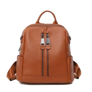 Cartable cuir vintage