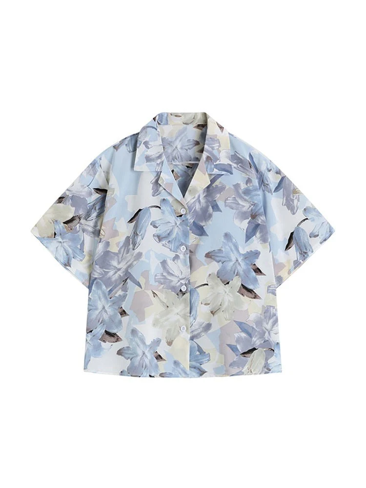 Chemise Hawaienne Vintage Femme