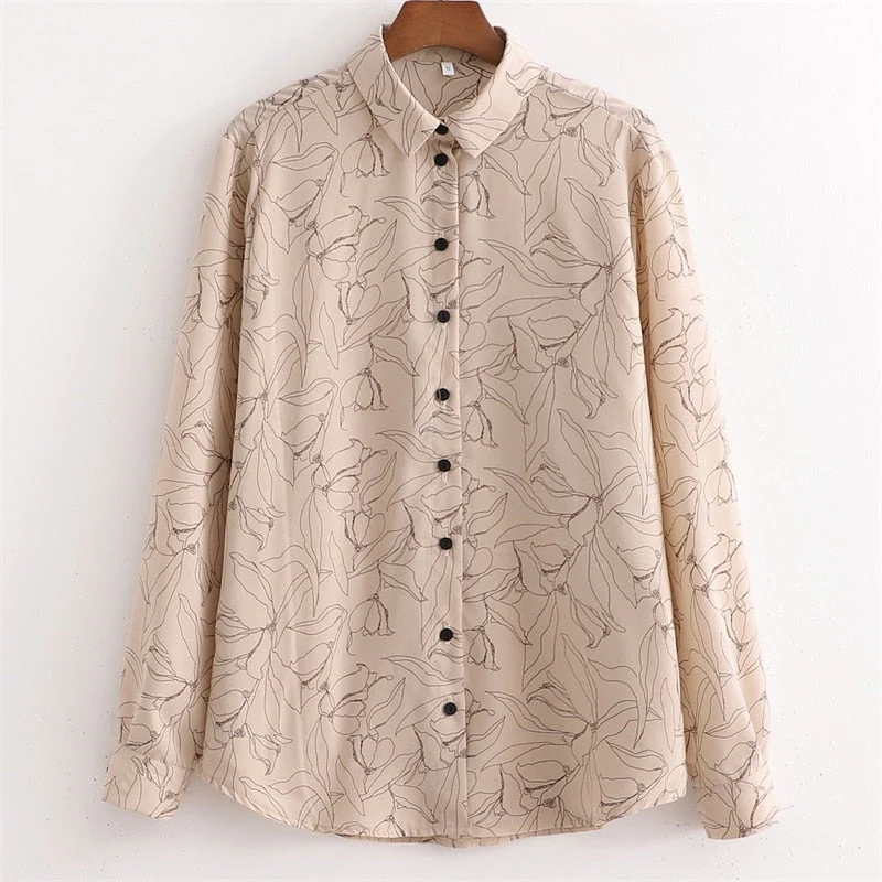 Chemise Motif Vintage Femme – Image 2