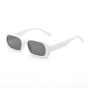Lunette de soleil vintage rouge