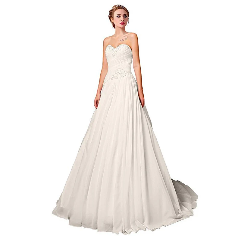 Luxe Robe De Mariée Princesse Dentelle – Image 3