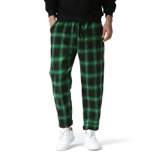 Pantalon carreau homme vintage