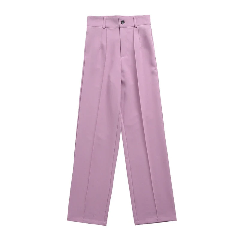 Pantalon Femme Vintage Grande Taille