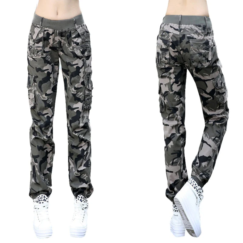Pantalon Militaire Vintage Femme