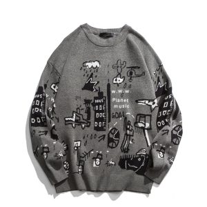 Pull Style Vintage Homme
