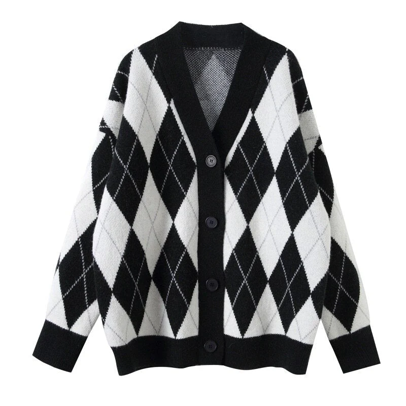 Pull vintage large femme – Image 2