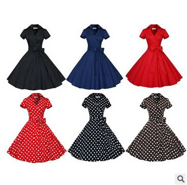 Robe A Pois Année 80 – Image 3