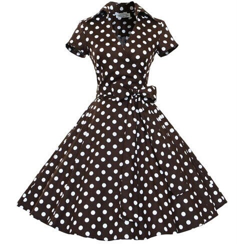 Robe A Pois Année 80 – Image 6