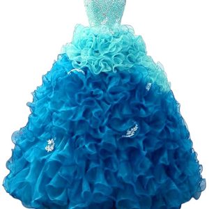 Robe Bleu De Princesse