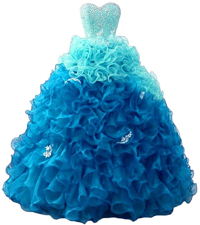 Robe Bleu De Princesse