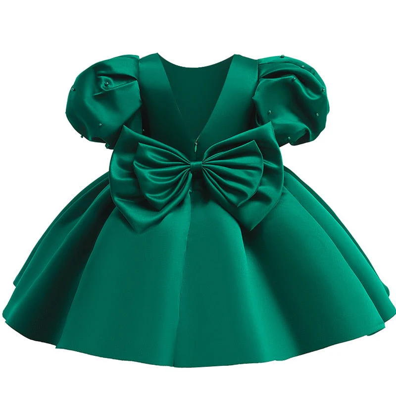 Robe De Bapteme Bébé Fille Princesse – Image 7
