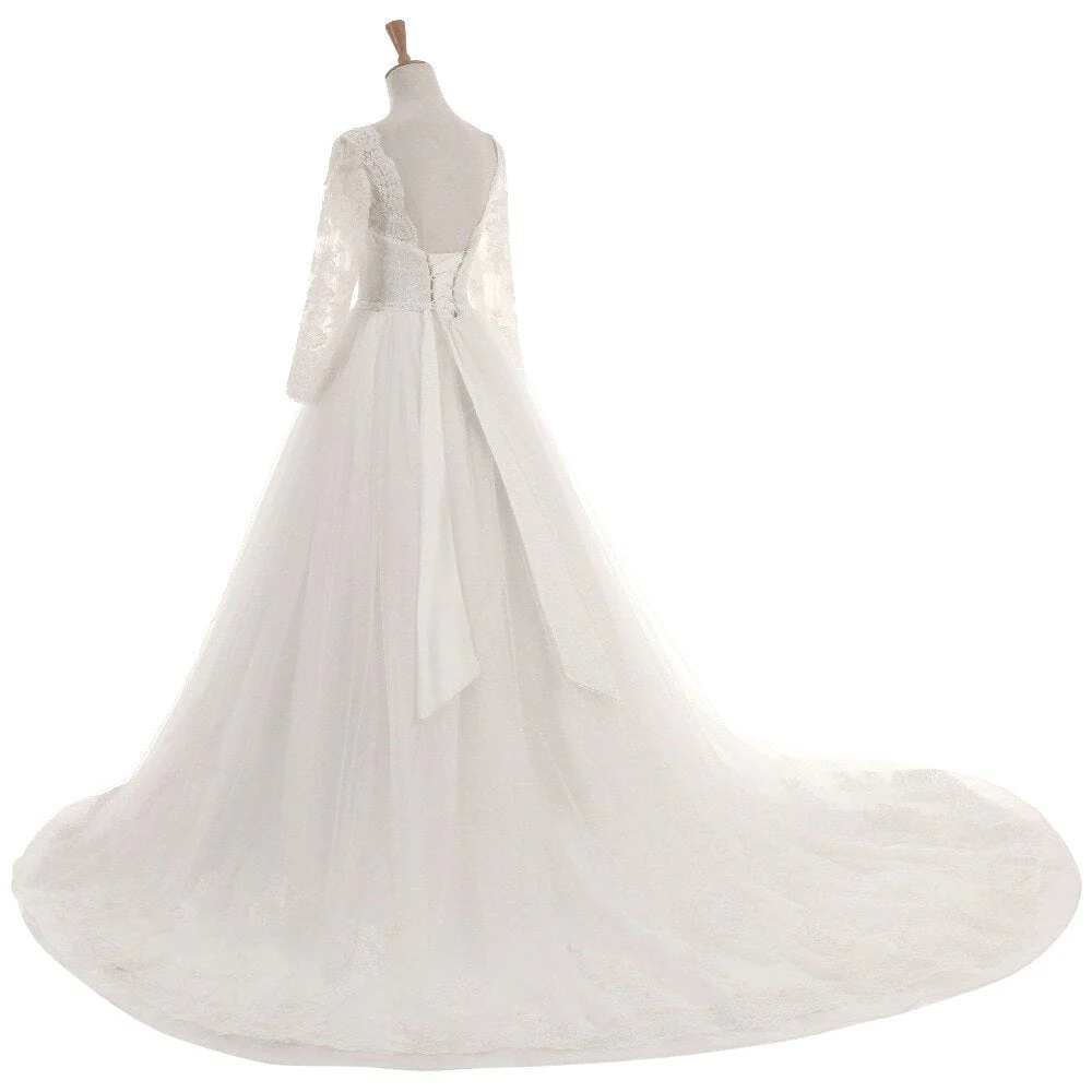 Robe De Mariée Française Princesse – Image 3