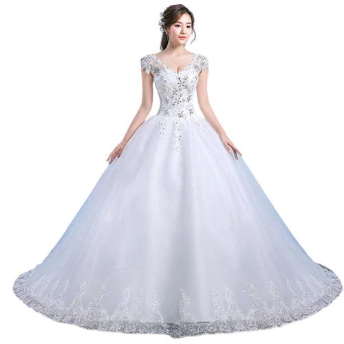 Robe De Mariée Manche Princesse – Image 3