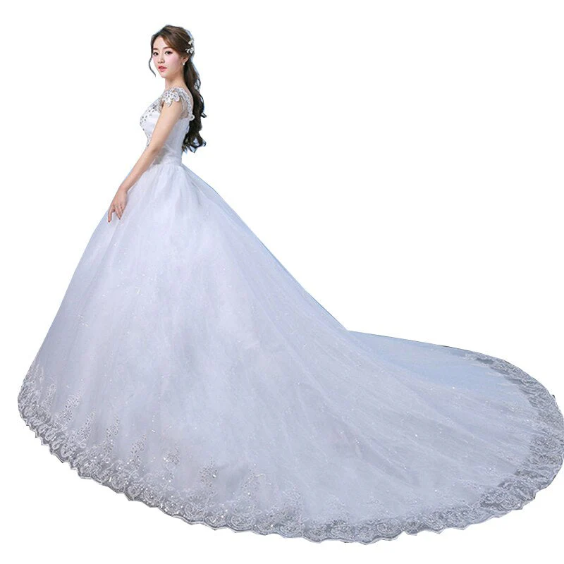 Robe De Mariée Manche Princesse – Image 2
