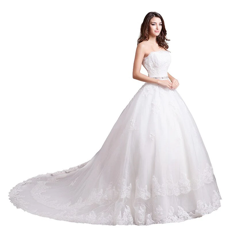 Robe De Mariée Princesse Avec Du Volume – Image 4