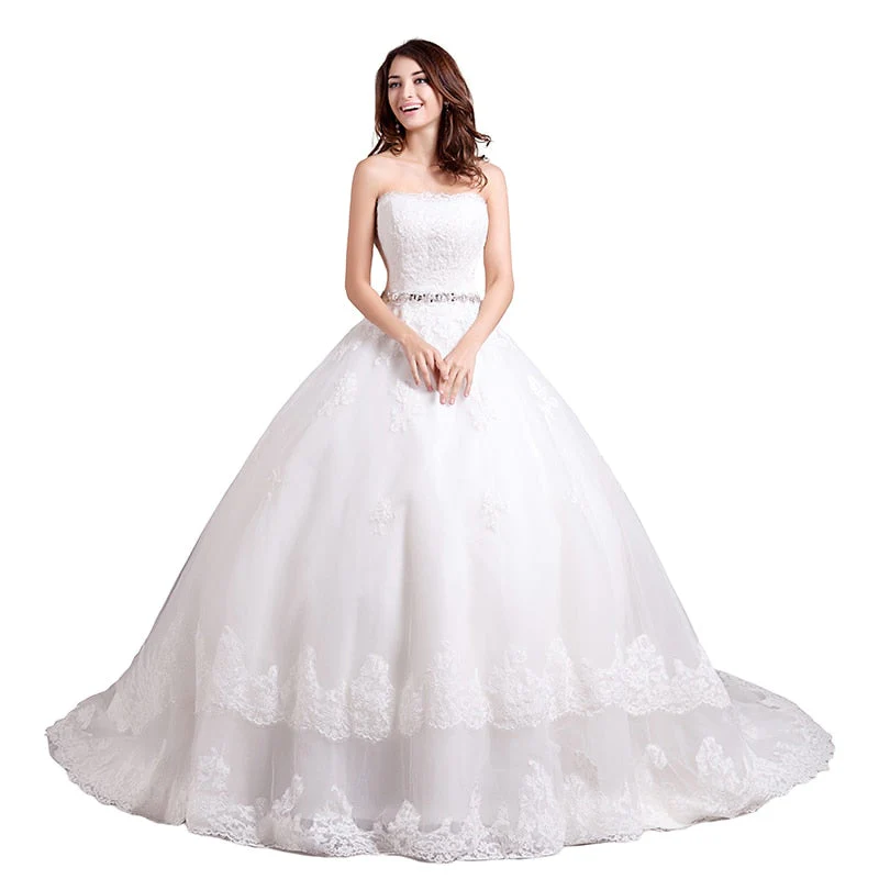 Robe De Mariée Princesse Avec Du Volume – Image 2
