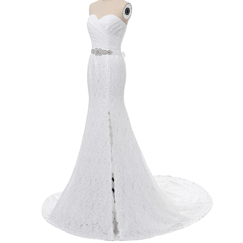 Robe De Mariée Princesse Dentelle Dos Nu