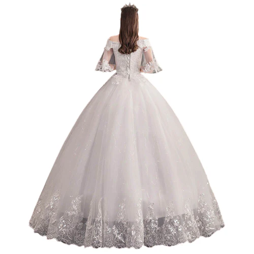 Robe De Mariée Princesse Tulle – Image 3