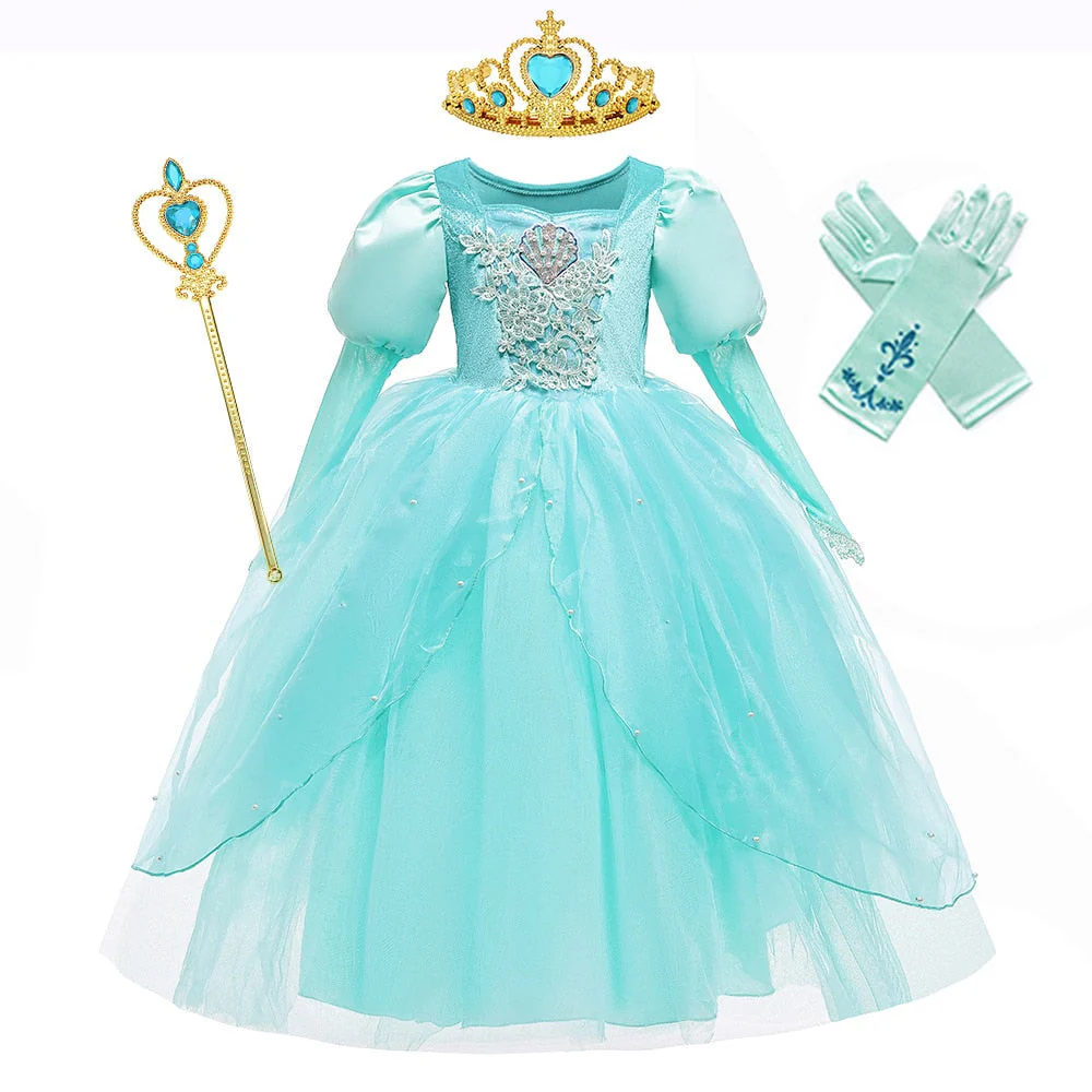 Robe De Princesse Champêtre Fille – Image 3