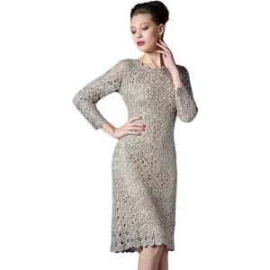 Robe dentelle année 30