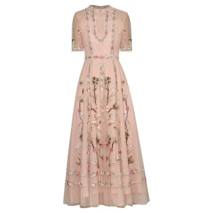 Robe longue style années 70