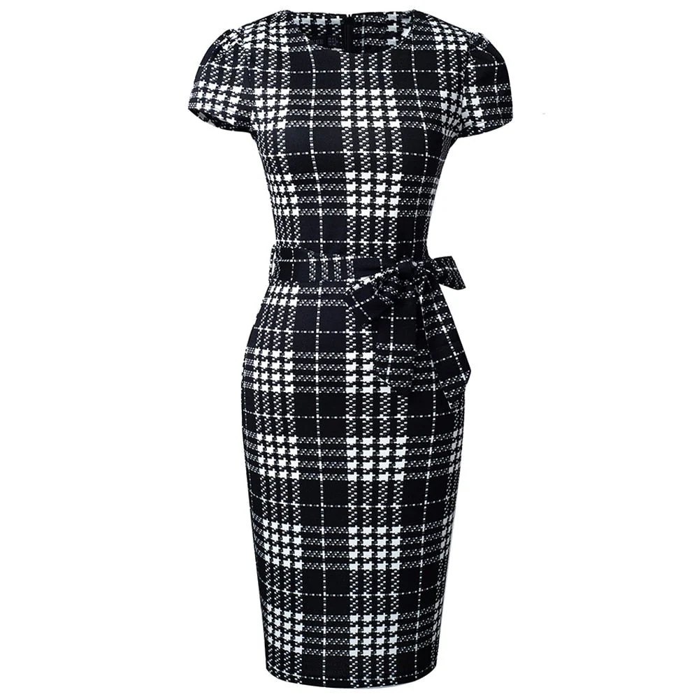 Robe Vintage Année 60 Droite – Image 3