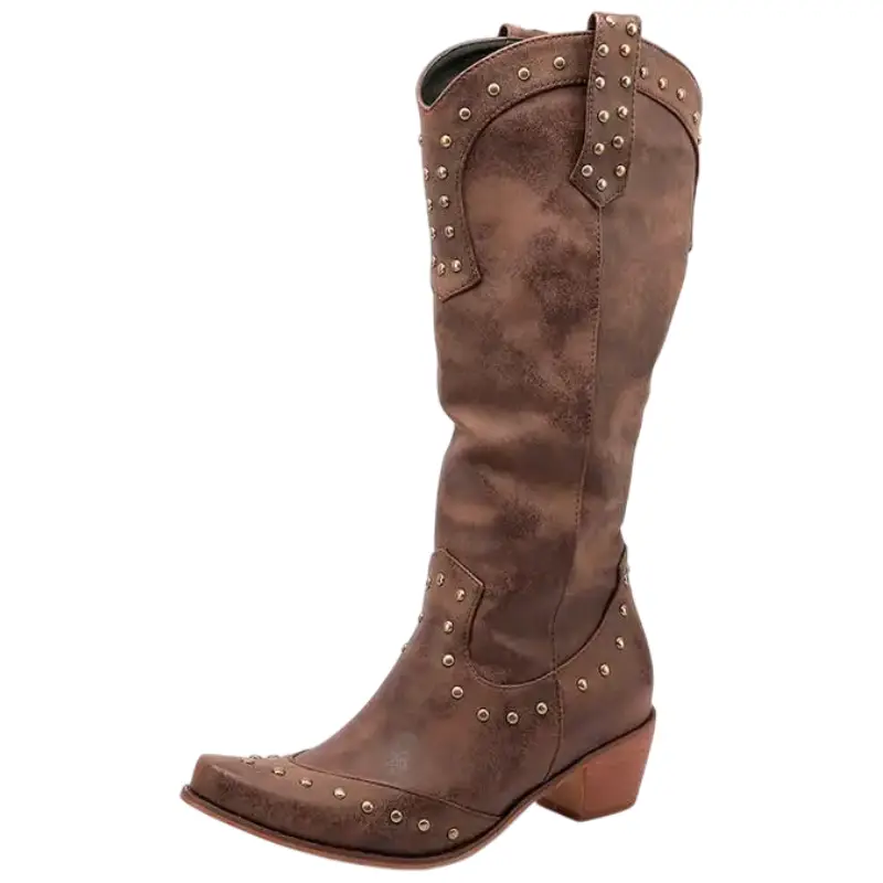 Santiags Marron pour Femme – Image 2