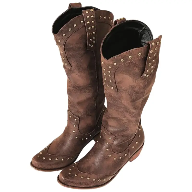 Santiags Marron pour Femme – Image 3