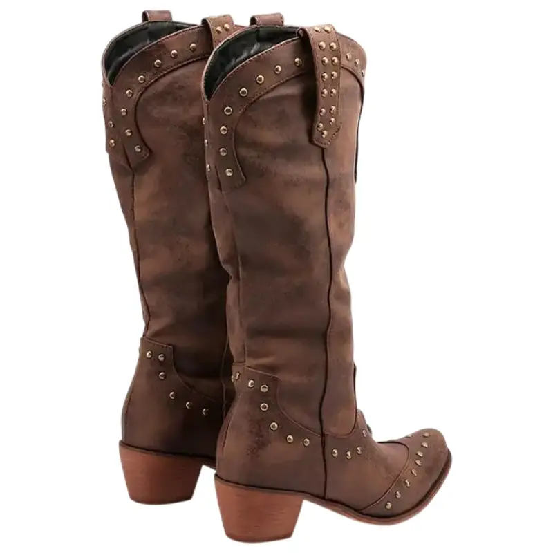 Santiags Marron pour Femme – Image 4