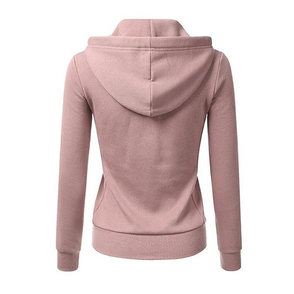 Sweat capuche zippé femme vintage – Image 8
