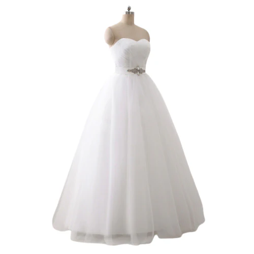 Une Robe De Mariée Blanche Princesse – Image 5