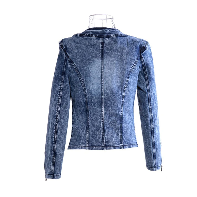 Veste en jean femme vintage – Image 4