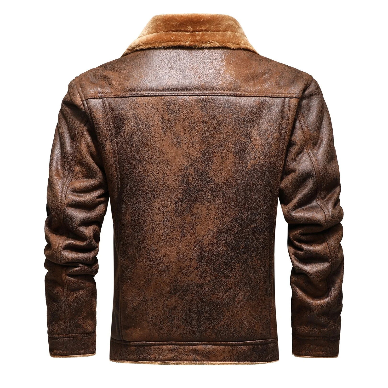 Veste Homme Cuir Vintage – Image 5