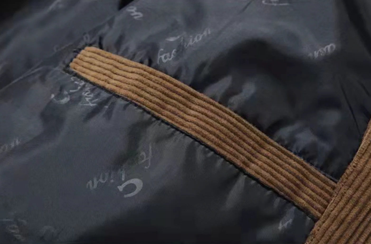 Veste Velours Cotelé Homme Vintage – Image 7